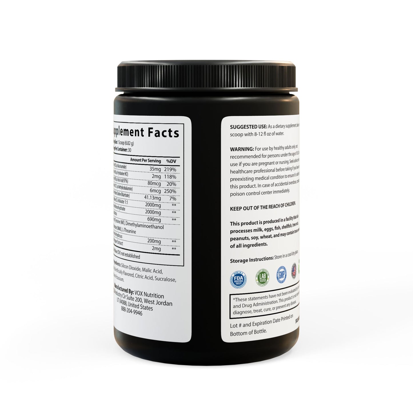 The Daily Formula - Pre-Workout Supplement, Fruit Punch (204g, 7.1oz)