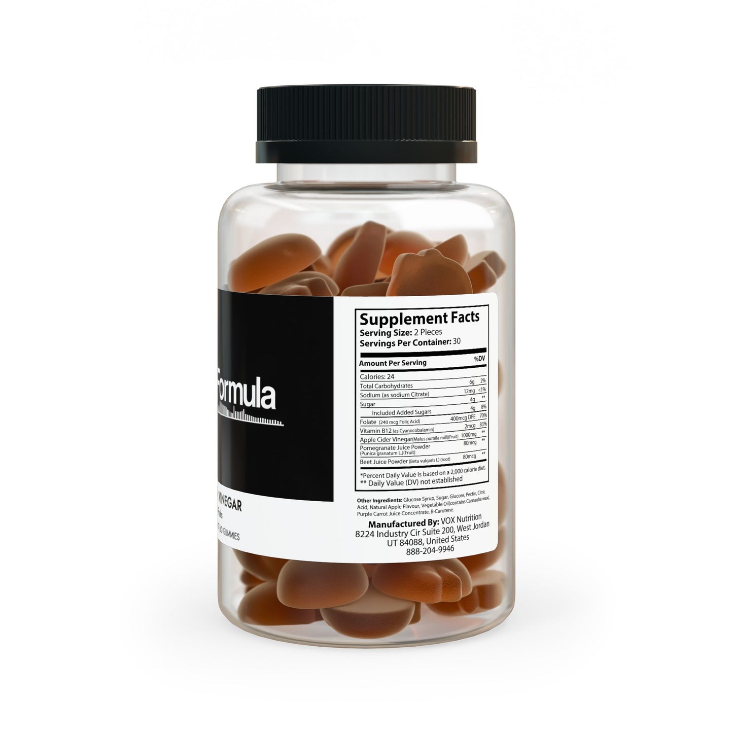 The Daily Formula - Apple Cider Vinegar Gummies (60 Gummies)
