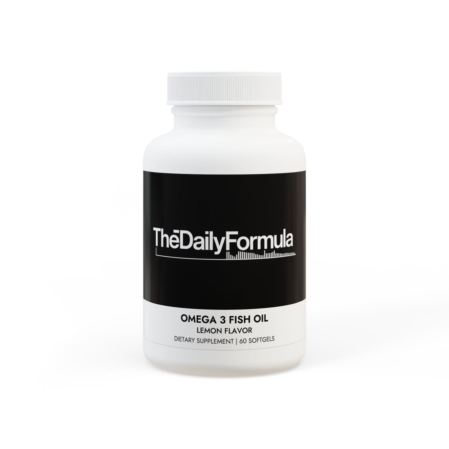 The Daily Formula - Omega 3 Fish Oil Supplement (60 Softgels)