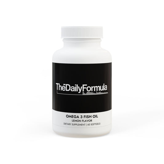 The Daily Formula - Omega 3 Fish Oil Supplement (60 Softgels)