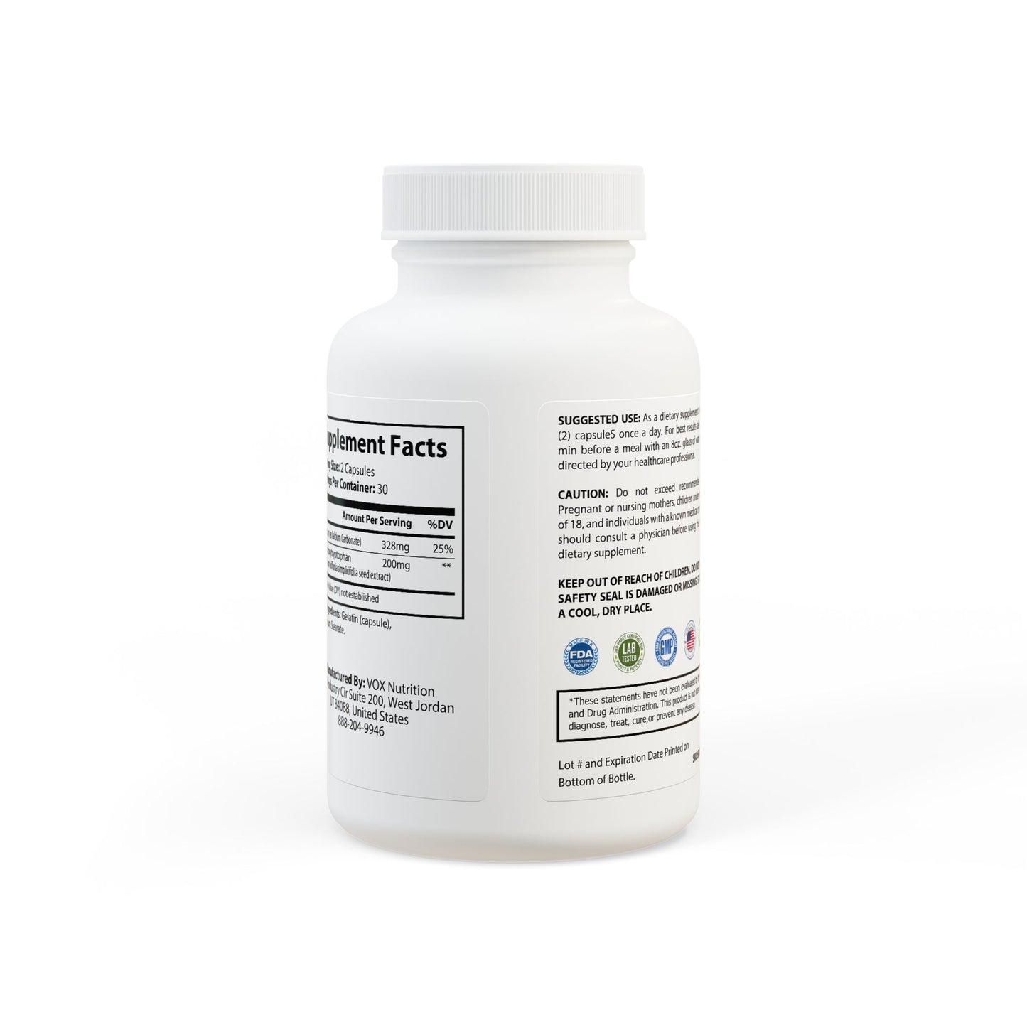 The Daily Formula - 5-HTP Supplement (60 Capsules)