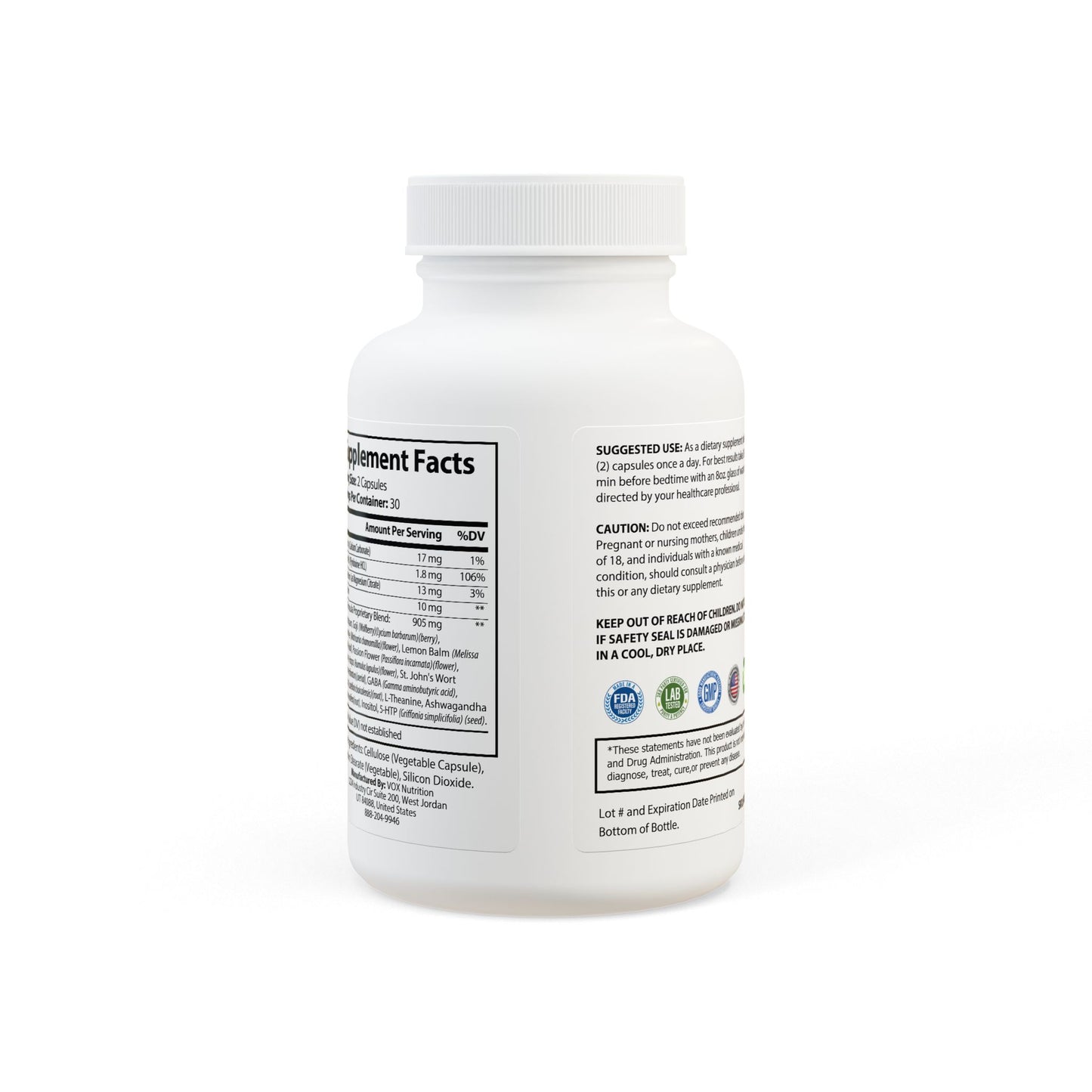 The Daily Formula - Sleep Supplement (60 Capsules)