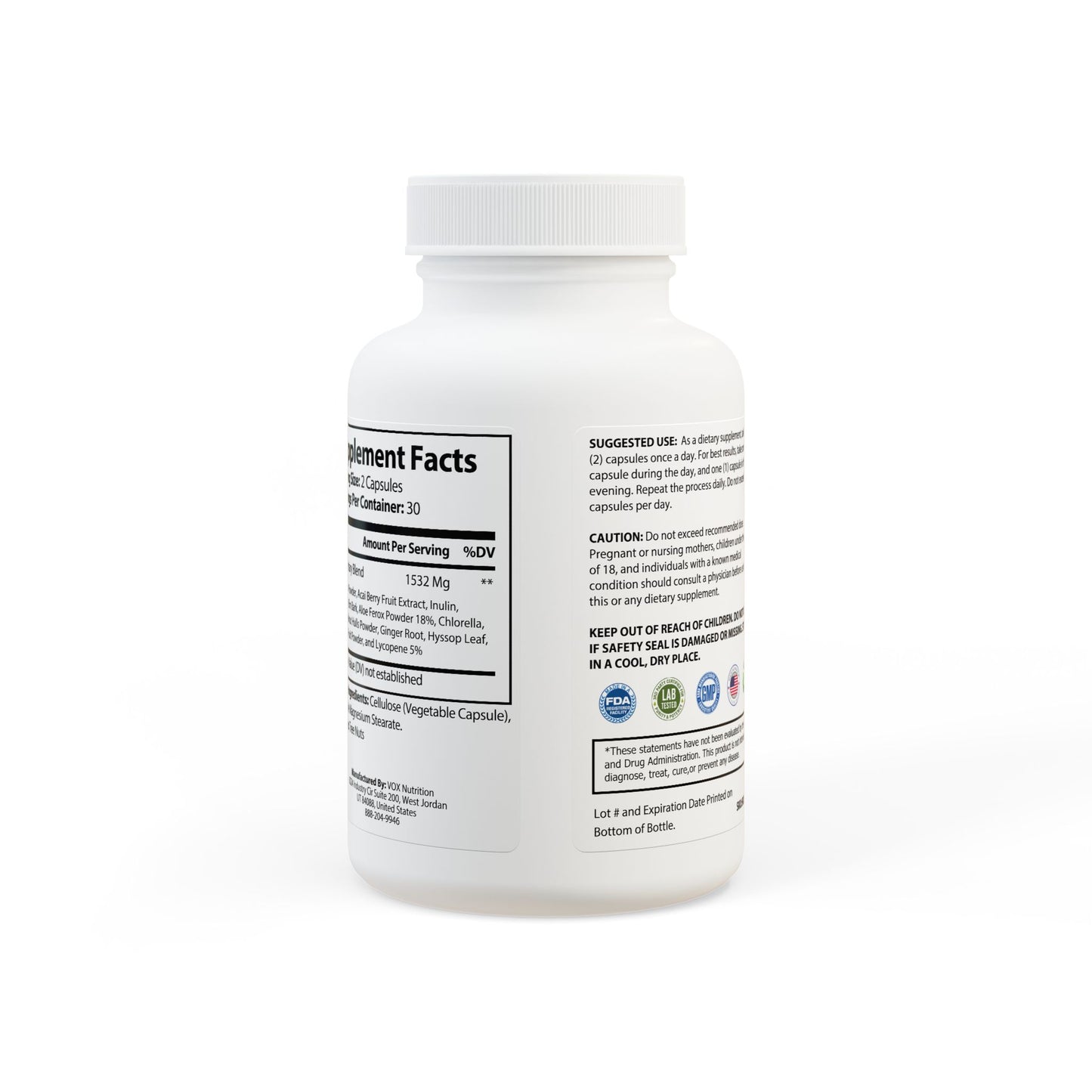 The Daily Formula - Acai Berry Complex Supplement (60 Capsules)