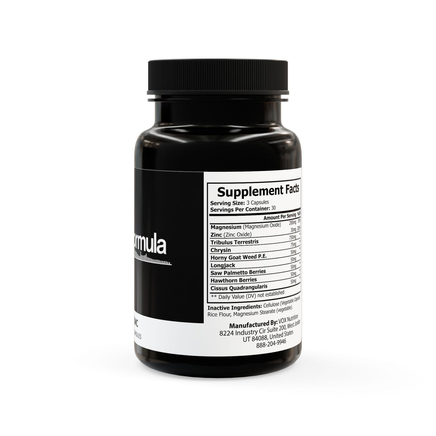 The Daily Formula - Magnesium Zinc Supplement (90 Capsules)