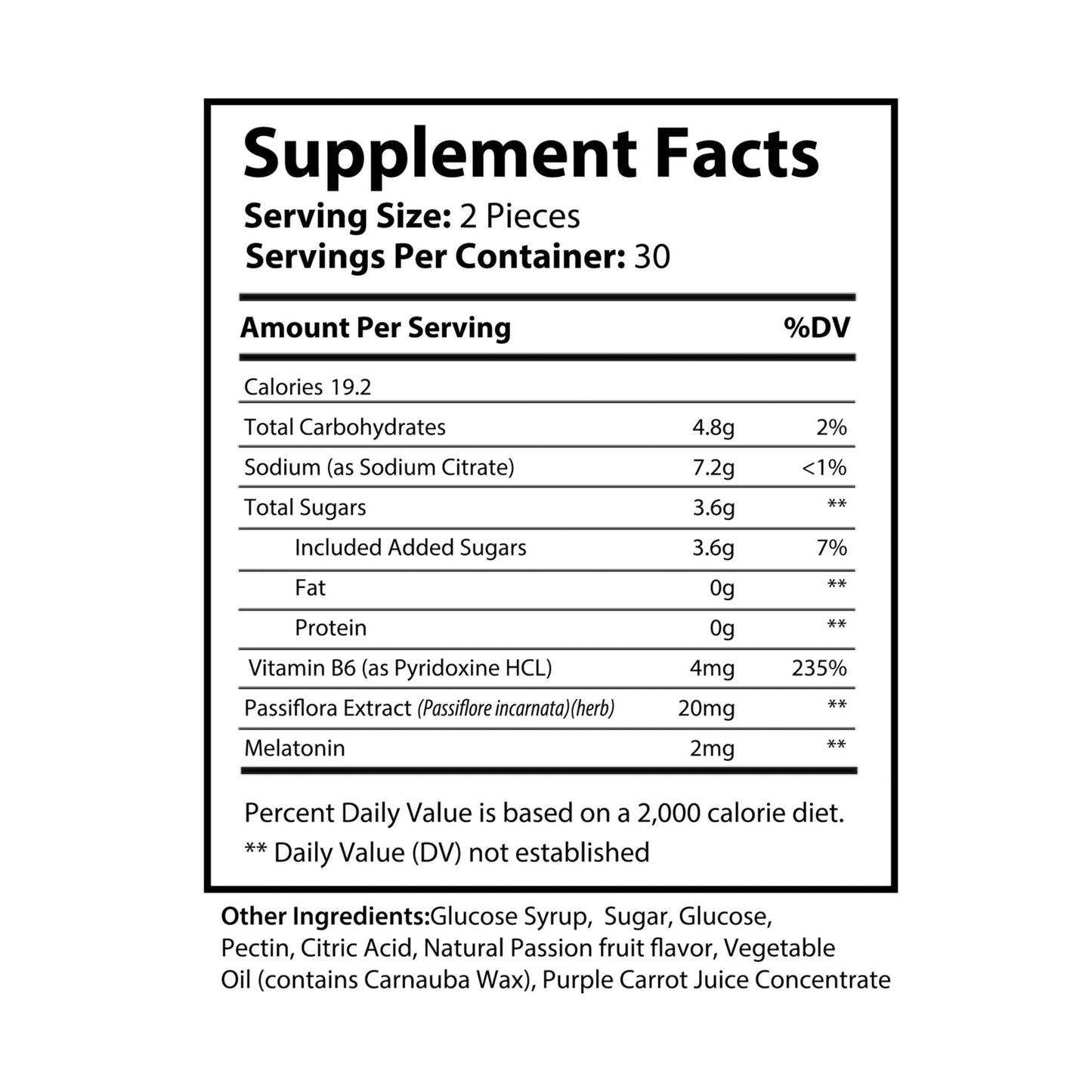 The Daily Formula - Sleep Well Gummies (60 Gummies)
