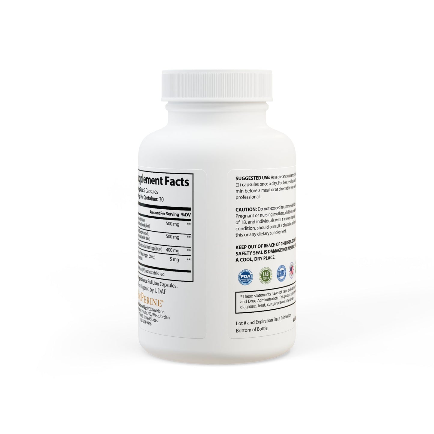 The Daily Formula - Sea Moss Supplement (60 Capsules)
