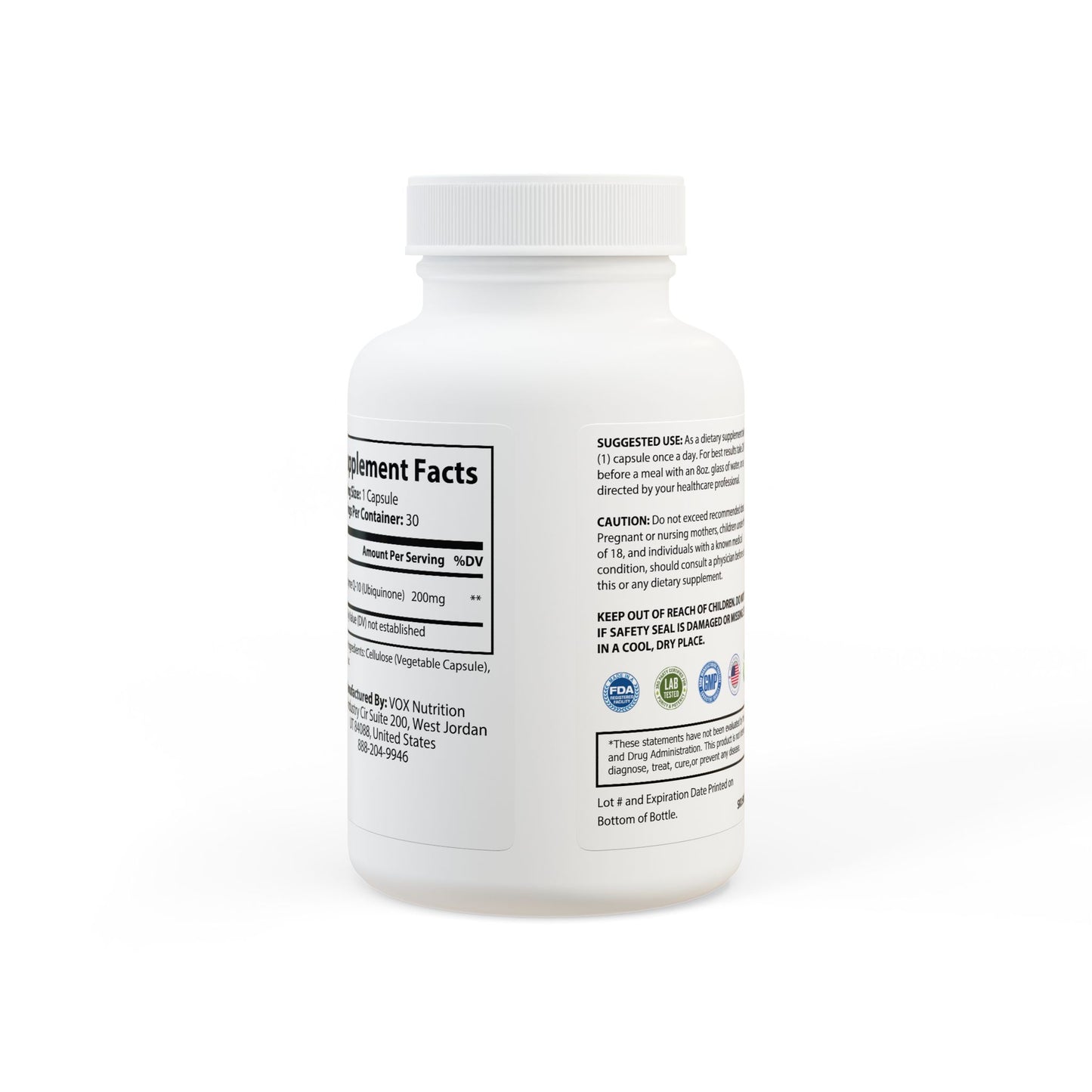 The Daily Formula - CoQ10 (Ubiquinone) Supplement (30 Capsules)