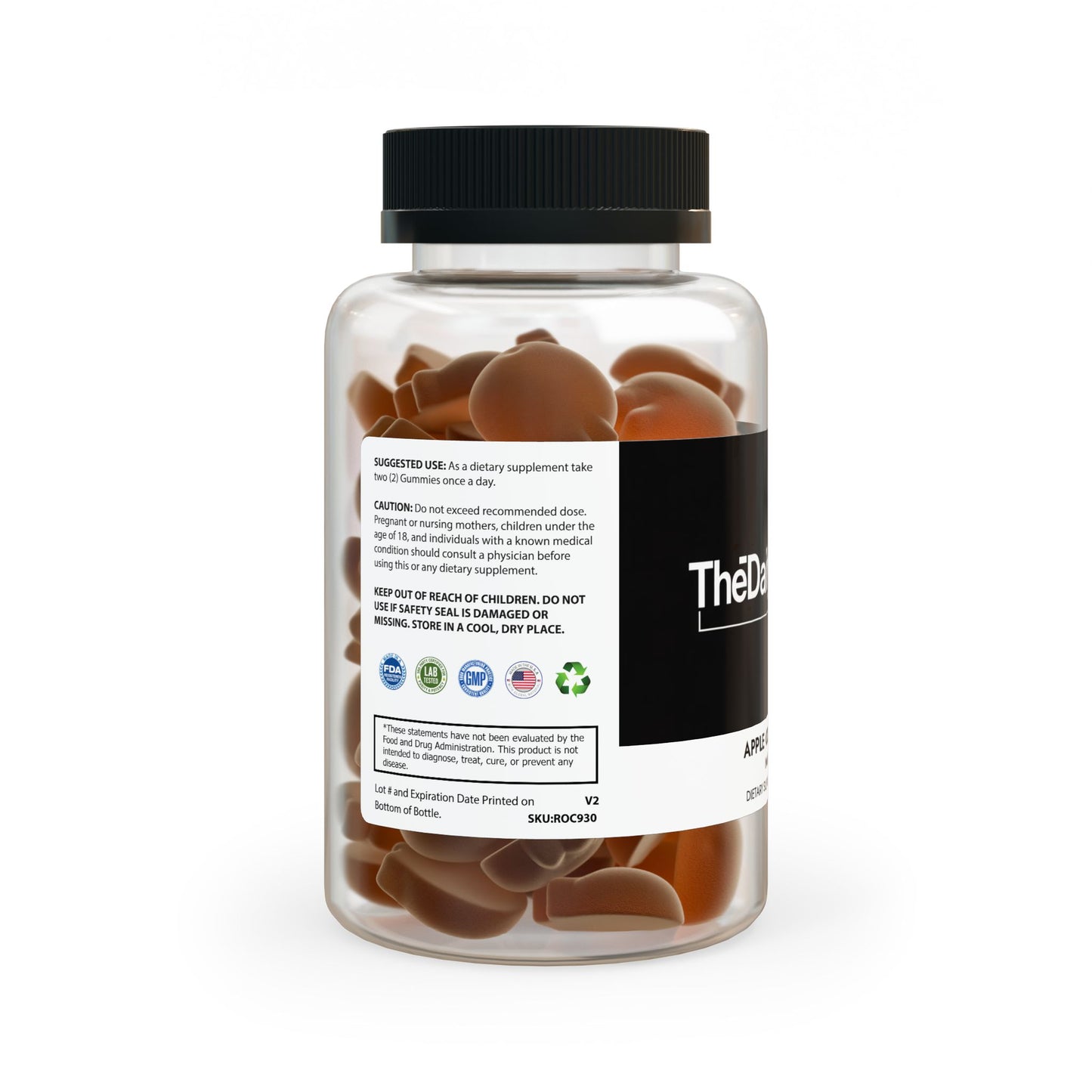 The Daily Formula - Apple Cider Vinegar Gummies (60 Gummies)